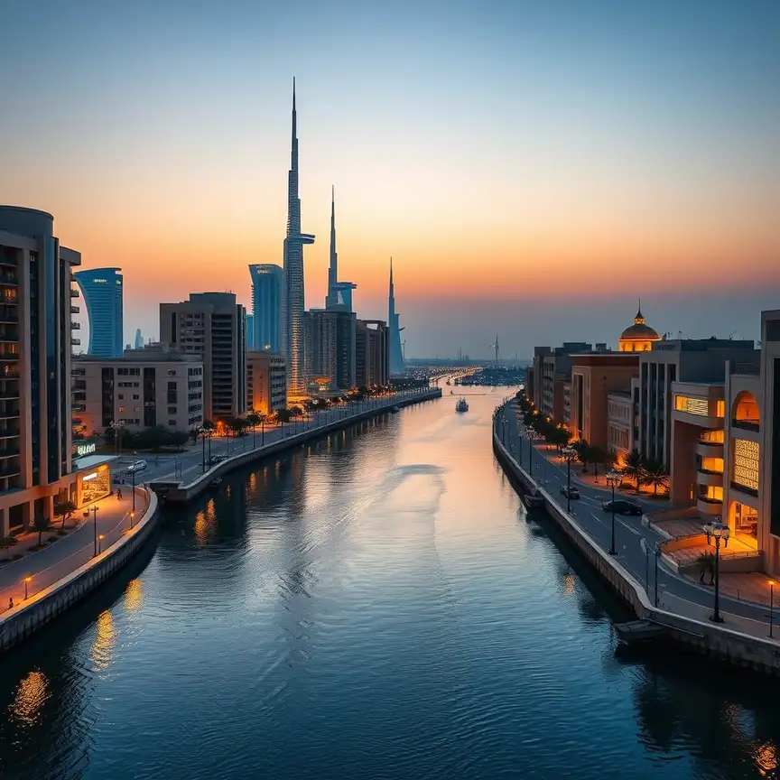 Sharjah skinner, da ejendomssalgsværdier st