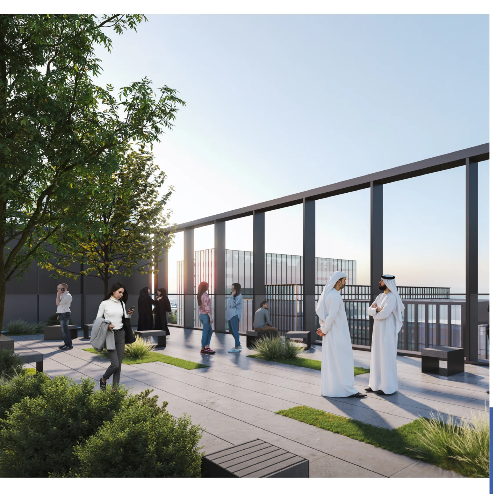Dachterrasse