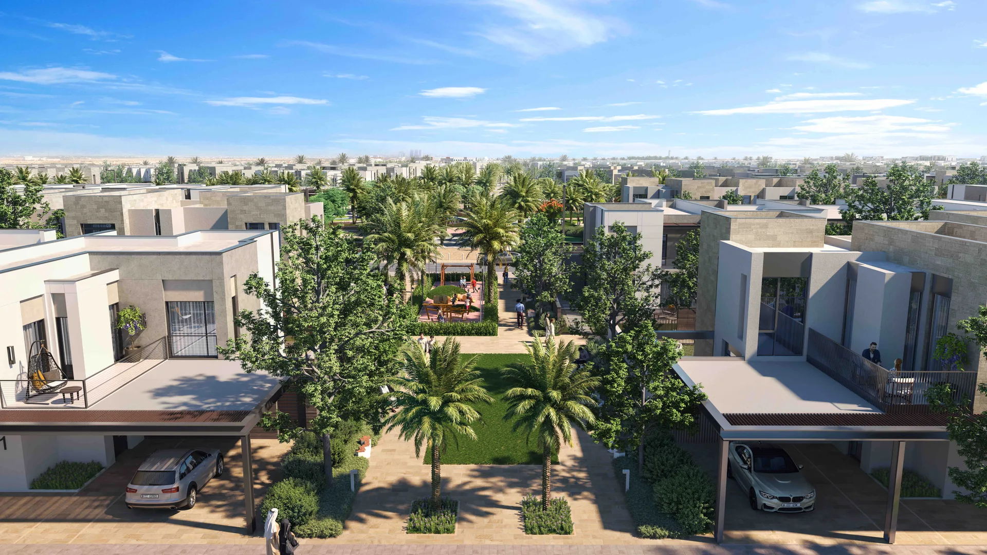 Huviloita asuinalueella — Arabian Ranches III