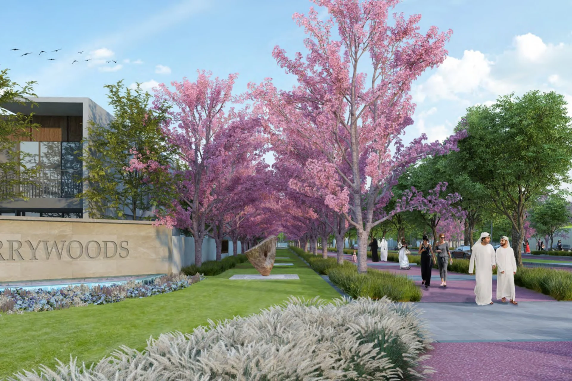 Main entrance — Cherrywoods — Dubailand