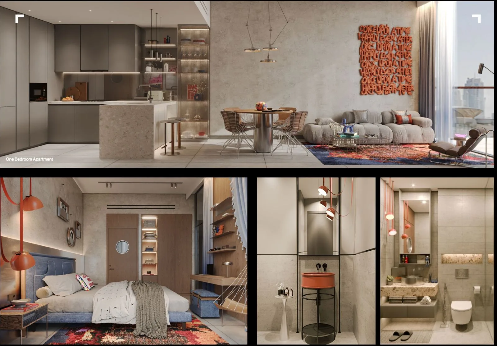 One-bedroom apartment interior