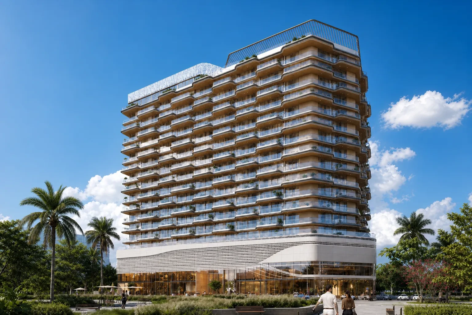 Exterior del edificio de día