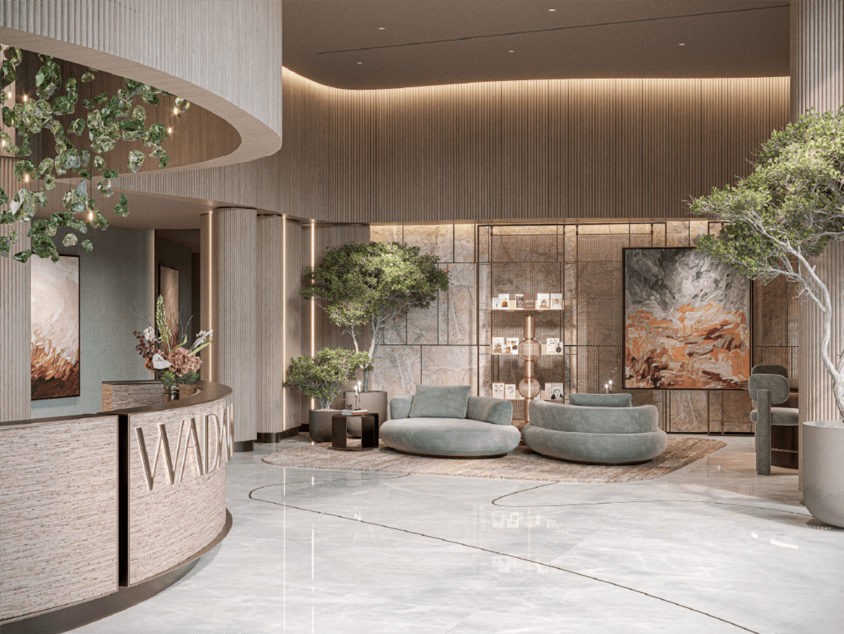Rakennuksen aula — Weston by Wadan